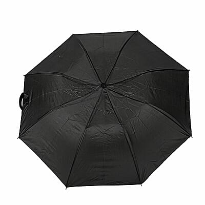 42 Inches Auto Folding Umbrella -Black