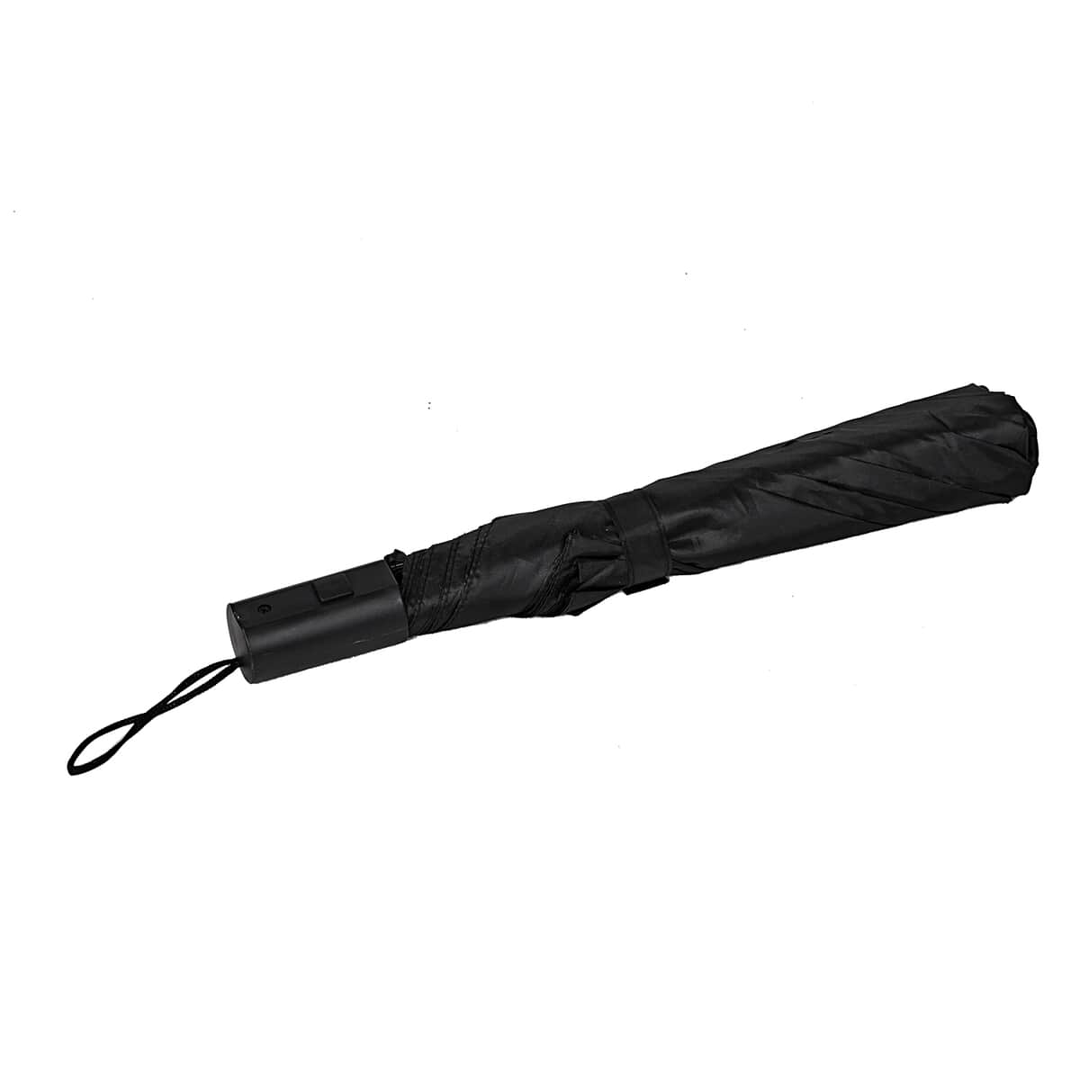 42 Inches Auto Folding Umbrella -Black image number 5