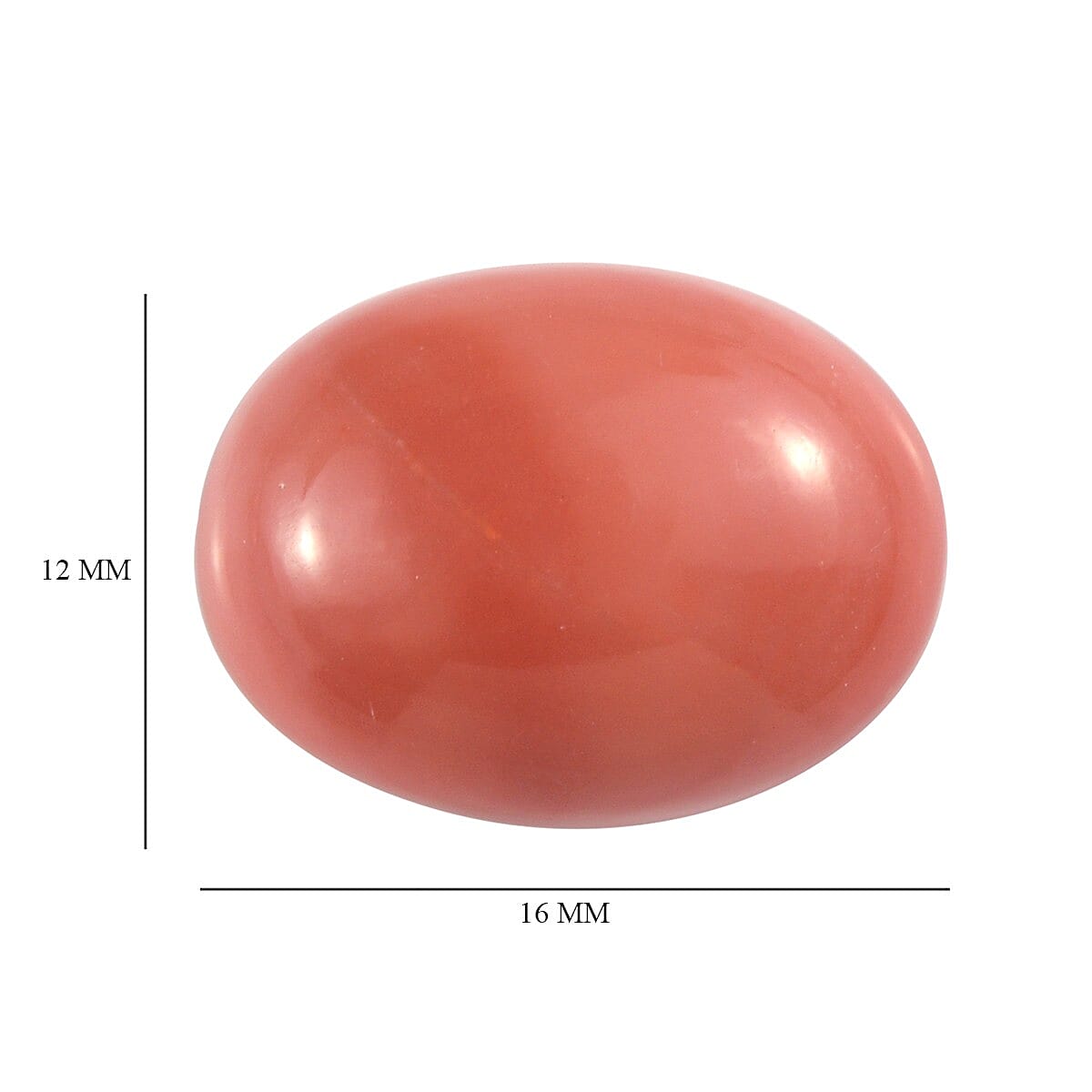 AAAA Oregon Peach Opal (Ovl 16x12 mm) 7.17 ctw image number 3