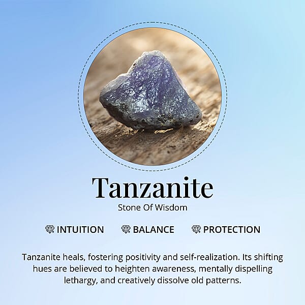 Tanzanite Carving (Pear 14x10 mm) 6.91 ctw