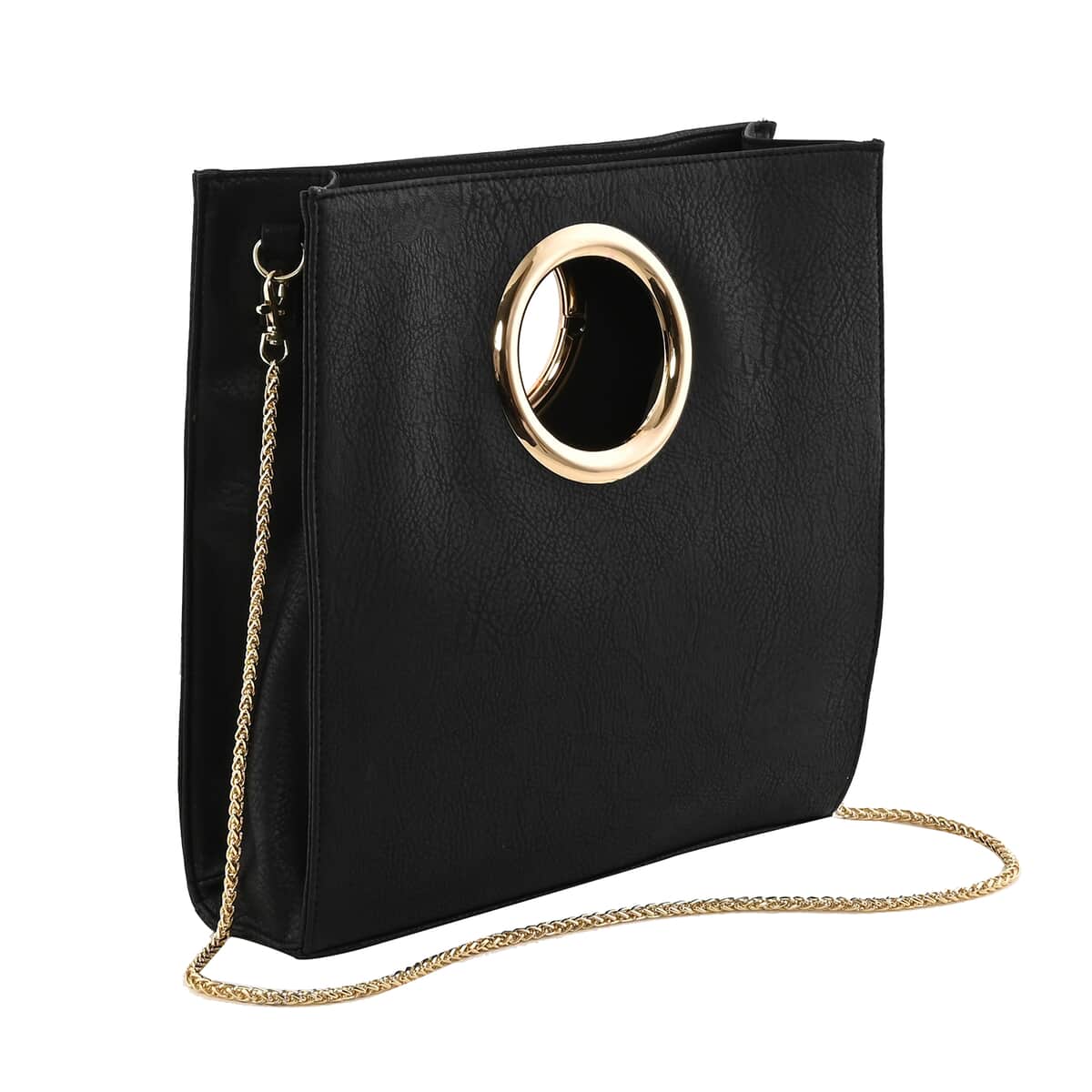 Circle Handbag - Black image number 4