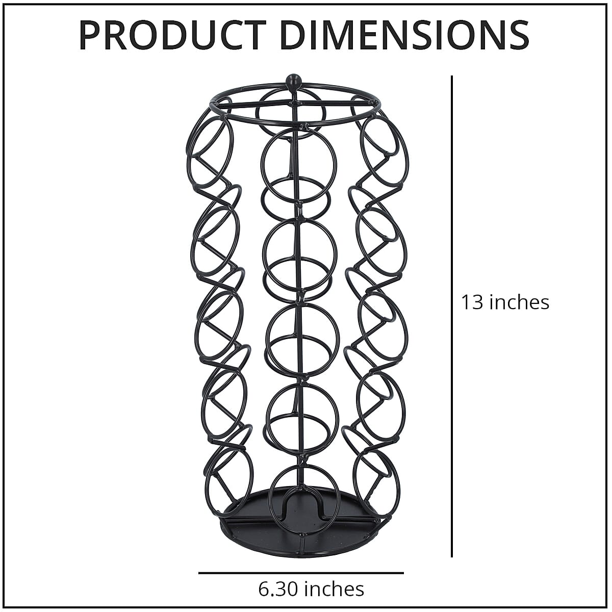 Buy Coffee Pod storage Carousel Holder at ShopLC.