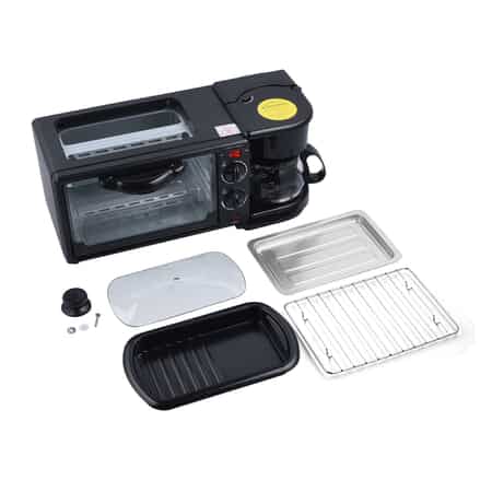 3-in-1 Complete Breakfast Machine Combination - Oven, Frying Pan and Coffee Maker (9 Liters) image number 5