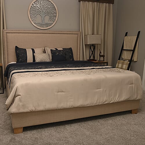 Navy & Ivory / Queen - Product card gallery slide 2 (9431168811263)