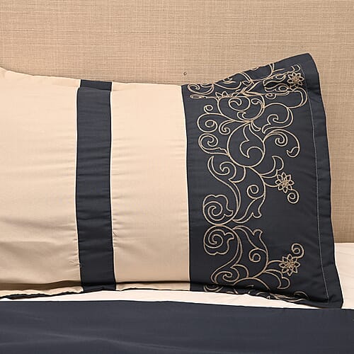 Navy & Ivory / Queen - Product card gallery slide 1 (9431168811263)