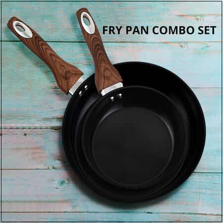 Buy PHANTOM CHEF Two Fry Pan Combo Set -Black at ShopLC.
