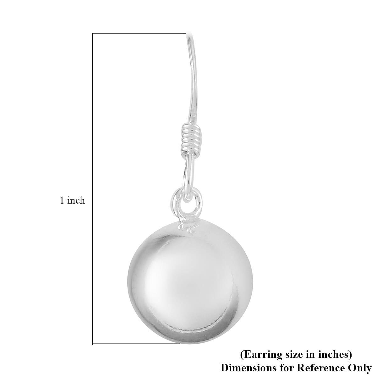 Sterling Silver Dangle Earrings 2.50 Grams
