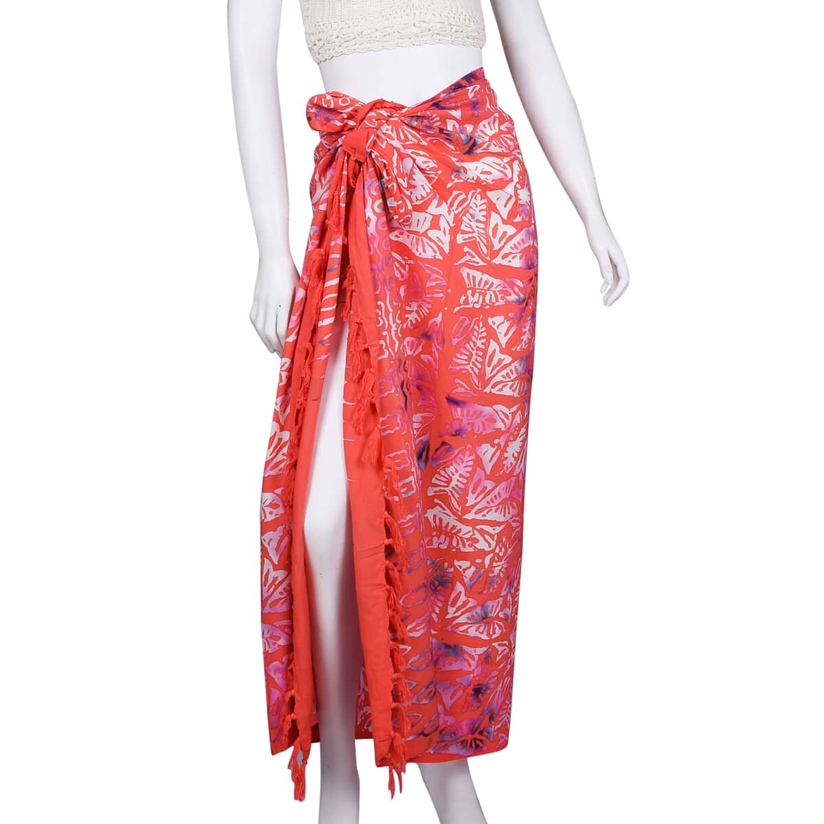 Handpainted Sarong in Rayon image number 1