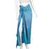 Handmade Turquoise Floral Motif Pattern 100% Rayon Sarong | Women's Saron Wrap | Sarong Skirt | Beach Sarong Cover Up image number 1
