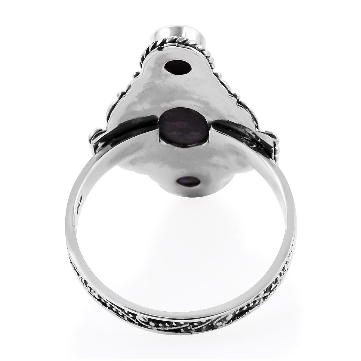 Bali Legacy Indian Star Ruby Ring in Sterling Silver (Size 10.0) 5.85 ctw