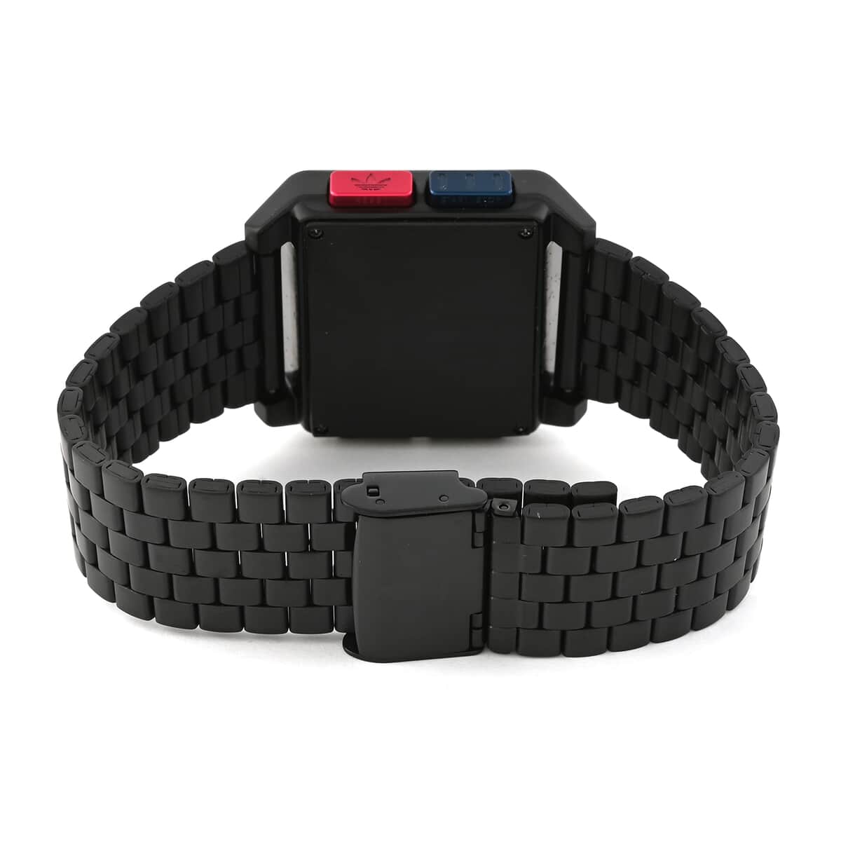 ADIDAS ARCHIVE_M1 Multi-function Digital Movement Square Dial Watch in ION Plated Black Over Stainless Steel (40mm) image number 3