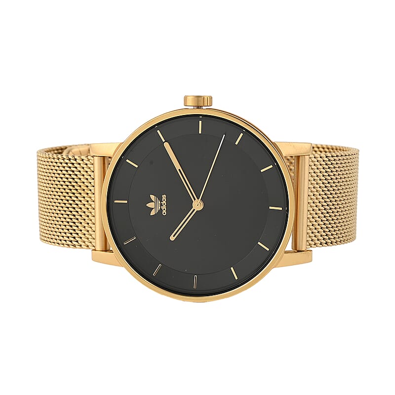 ADIDAS Japanese Movement Watch in ION Plated YG Over Stainless Steel (40mm)