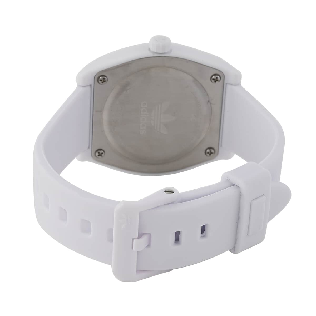 ADIDAS Process SP1 Japanese Quartz Movement Silicone Strap Watch in White (38mm) image number 2