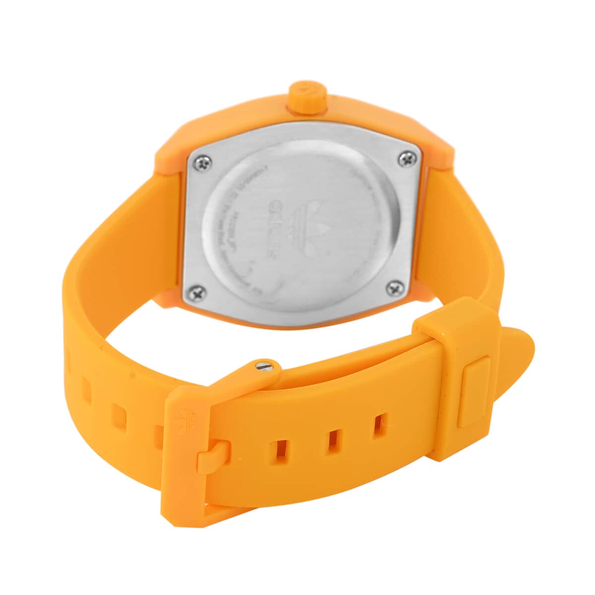 ADIDAS Process SP1 Japanese Quartz Movement Silicone Strap Watch in Orange (38mm) image number 2