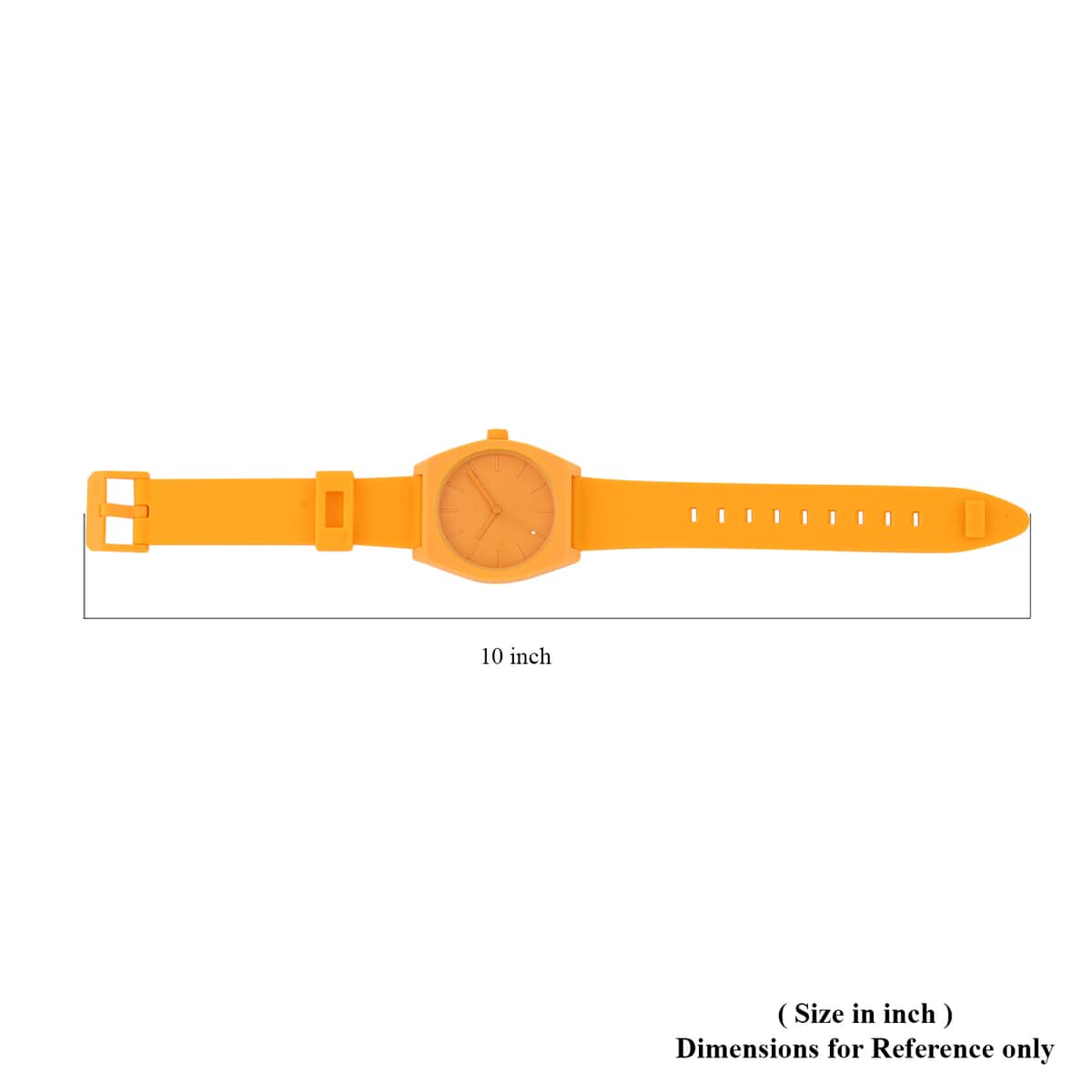 ADIDAS Process SP1 Japanese Quartz Movement Silicone Strap Watch in Orange (38mm) image number 3