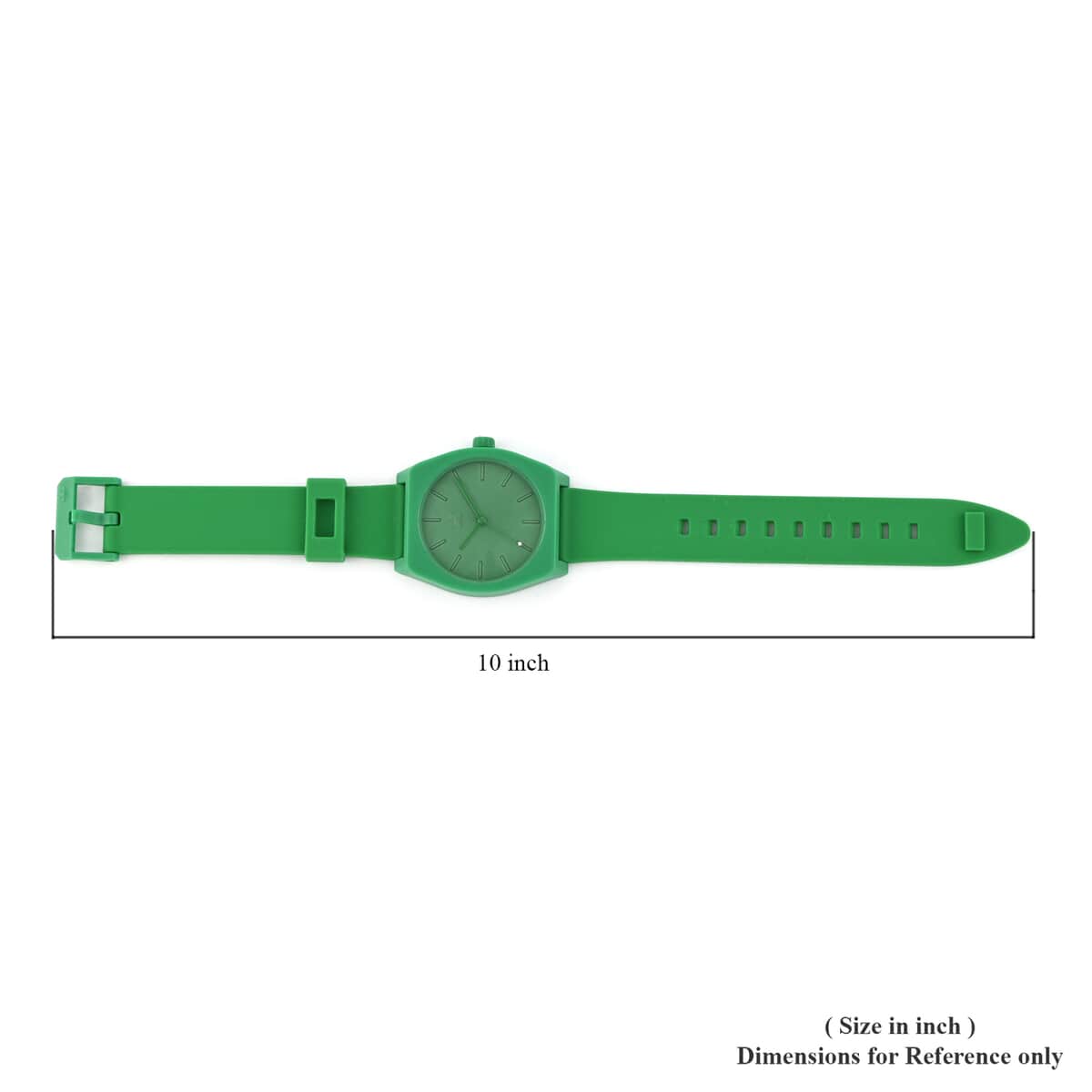 ADIDAS Process SP1 Japanese Quartz Movement Silicone Strap Watch in Green (38mm) image number 3