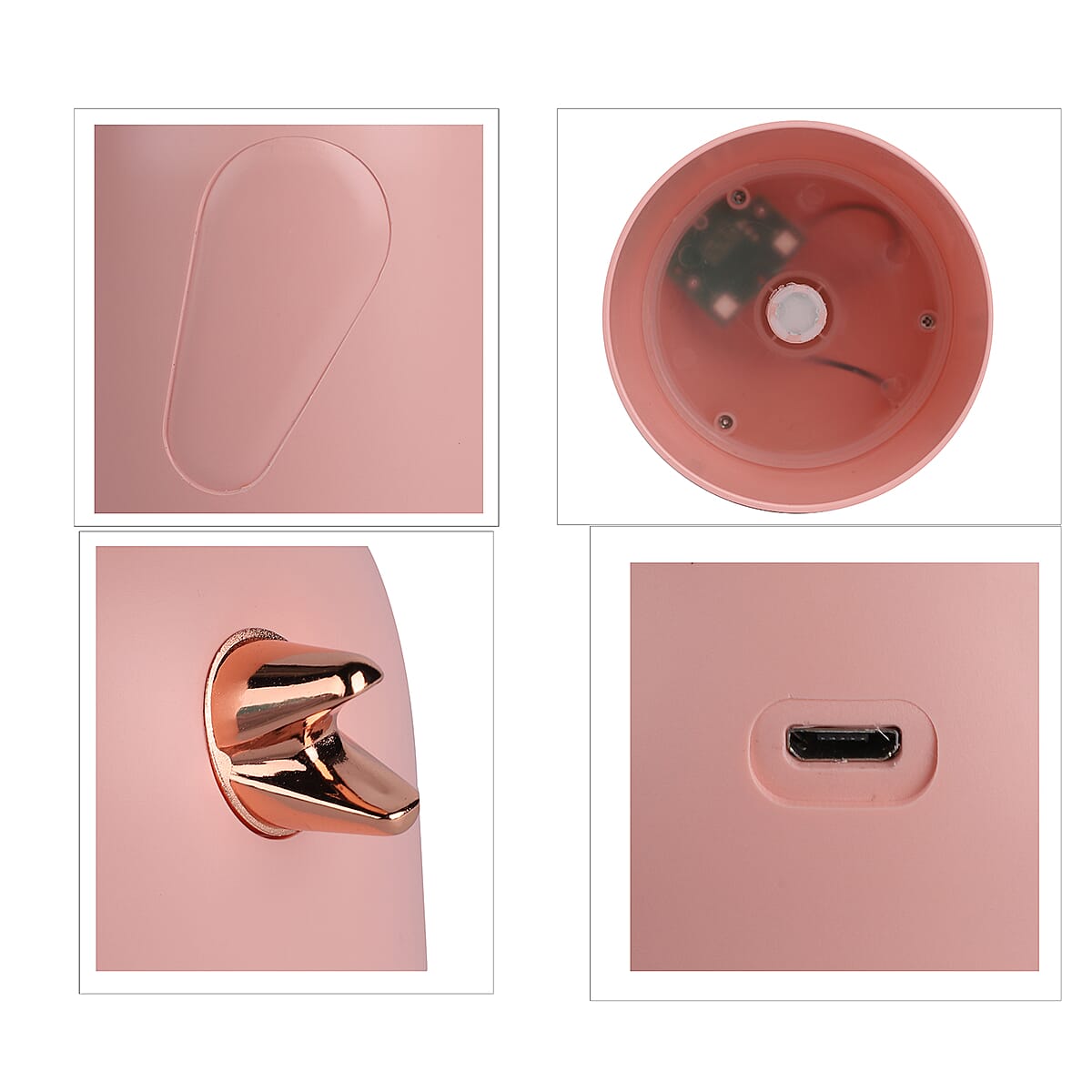 Bird-Shaped Portable, Silent Electric USB, Pink Mini Cool Mist Humidifier With Night Light, Auto Shut Off, (330ml, DC 5V) image number 6