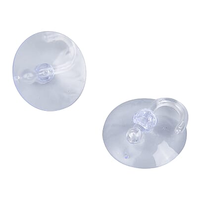 Male Beard Apron with 2 Suction Cup - Black