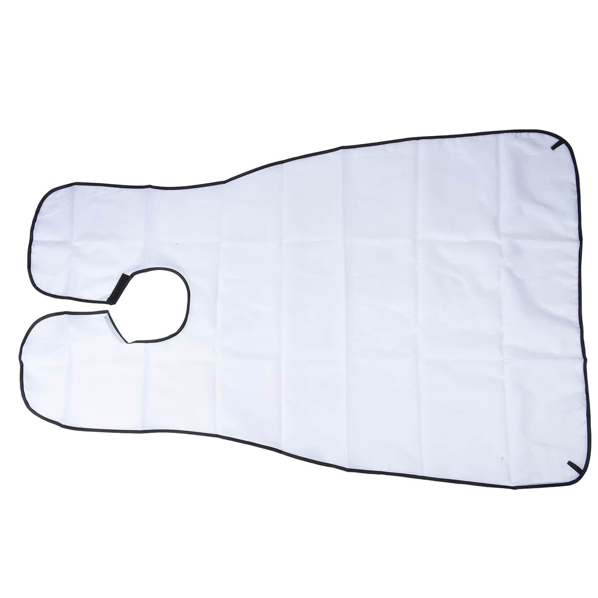 Male Beard Apron with 2 Suction Cup - White image number 0