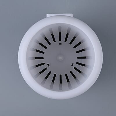 Black & White Toilet Brush with Holder
