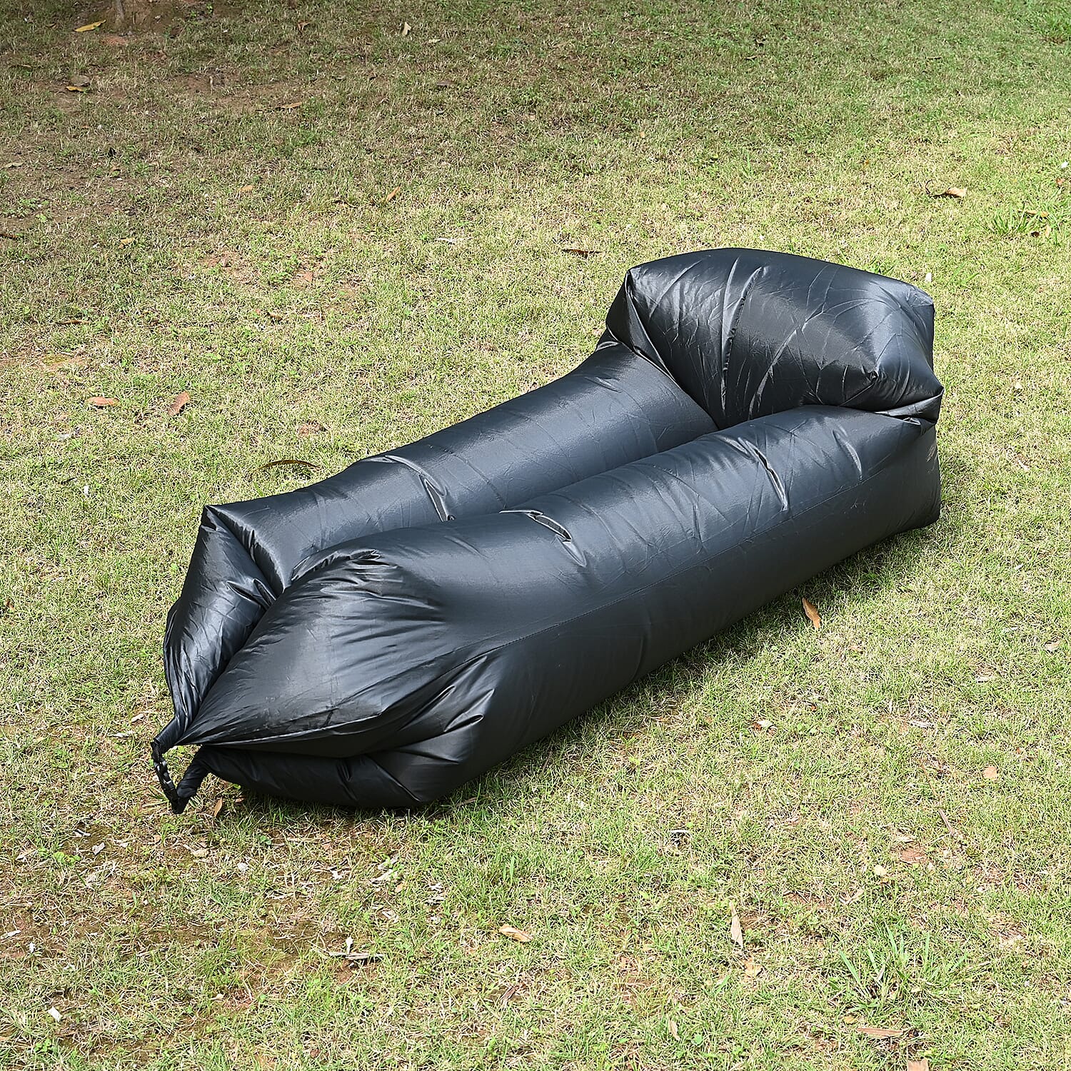 Air Sofa with Drawstring Bag -Black