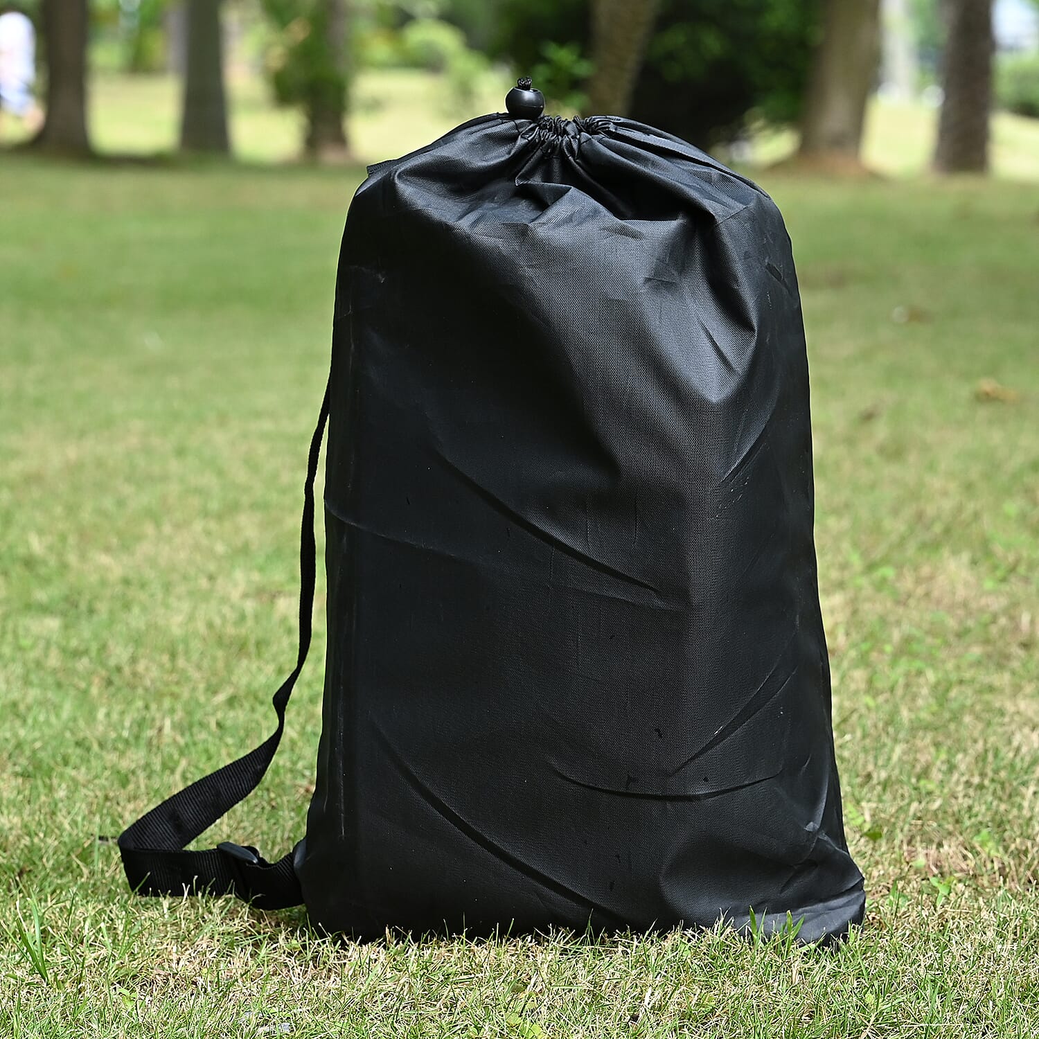 Air Sofa with Drawstring Bag -Black