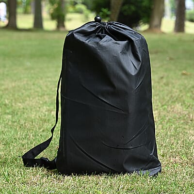 Air Sofa with Drawstring Bag -Black