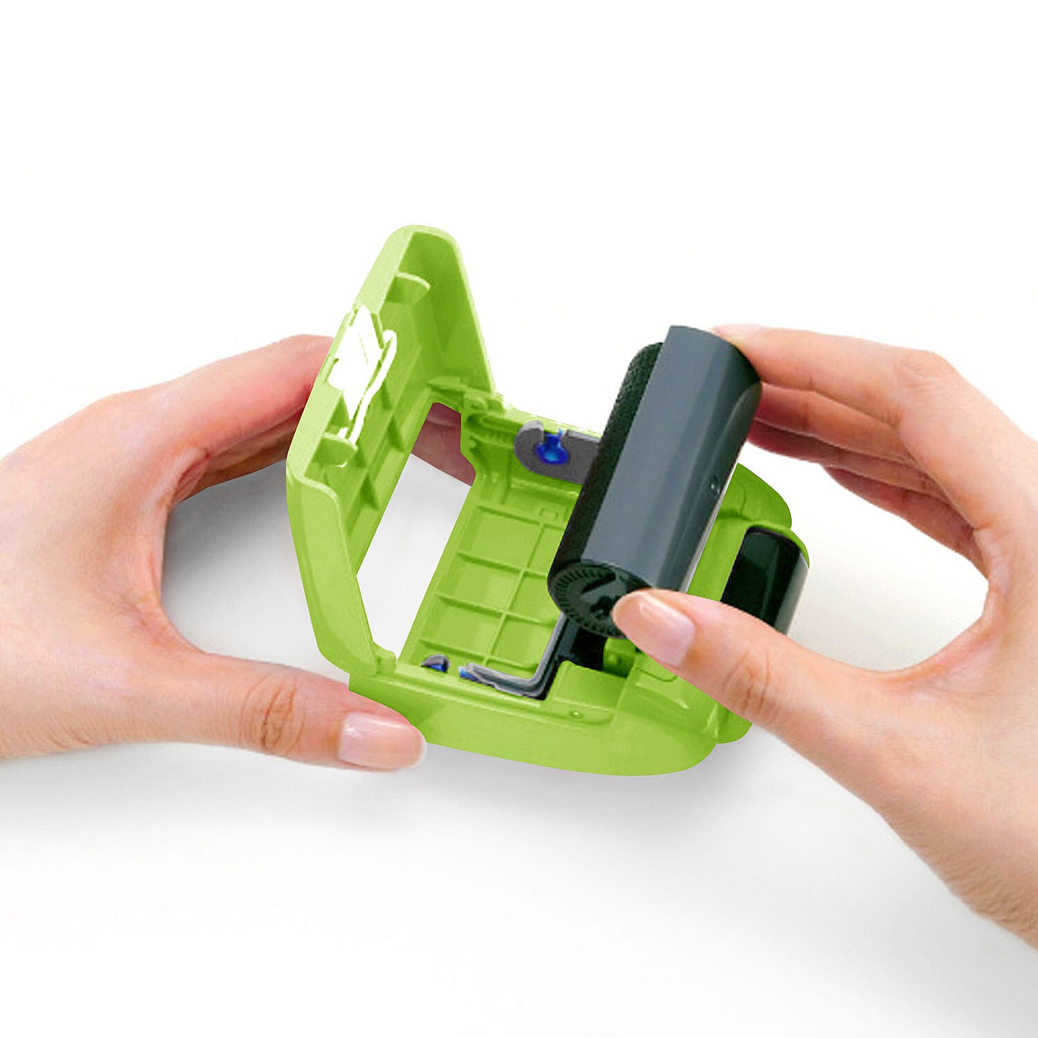 GUARD YOUR ID 2-Piece Security Kit -Includes One Wide Roller and One Advanced Roller (Green)