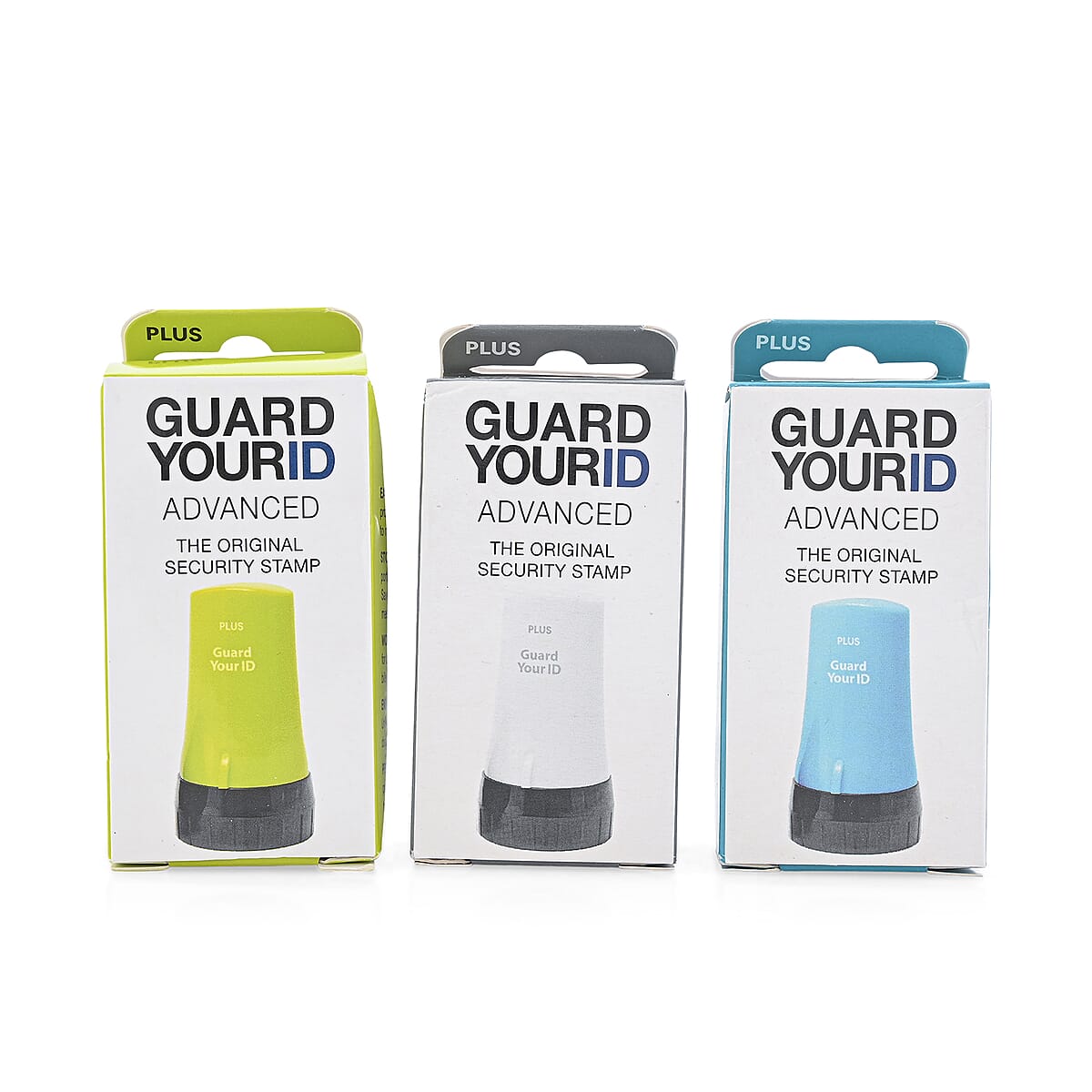 GUARD YOUR ID Advanced 2.0 Roller 3-pack Security Kit- Includes Three Advanced Rollers (Green, White, Turquoise) image number 2