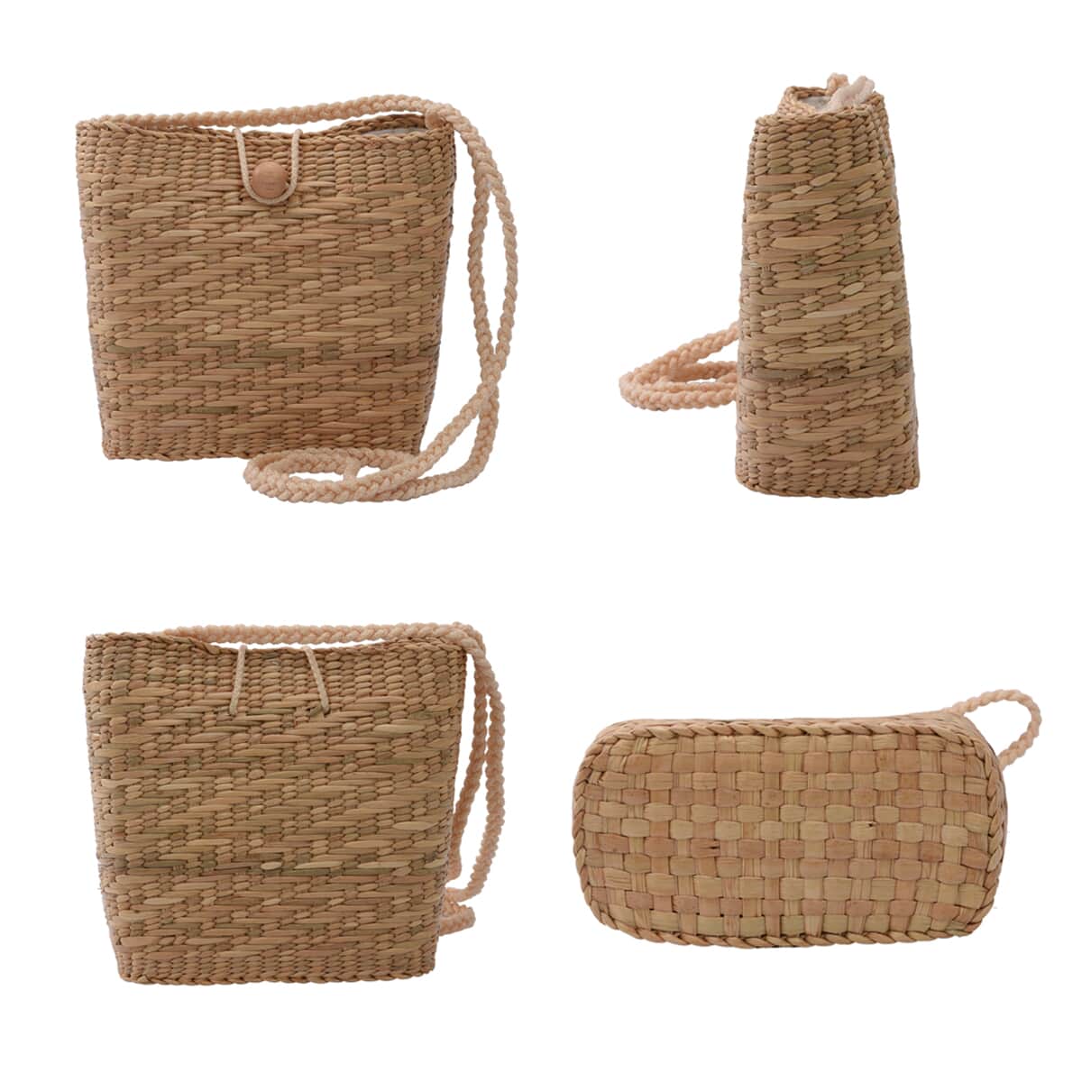 Wicker on sale side bag