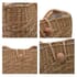 Eco Friendly Natural Reed, Mango Bead Handwoven Shoulder Bag with Cotton Lining and Handle | Shoulder Side Bag for Women | Women's Handbag | Ladies Purse image number 2