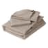 SYMPHONY HOME Beige Quilted Matelasse Cotton Bedspread and 2 Pillowcases - Queen image number 2
