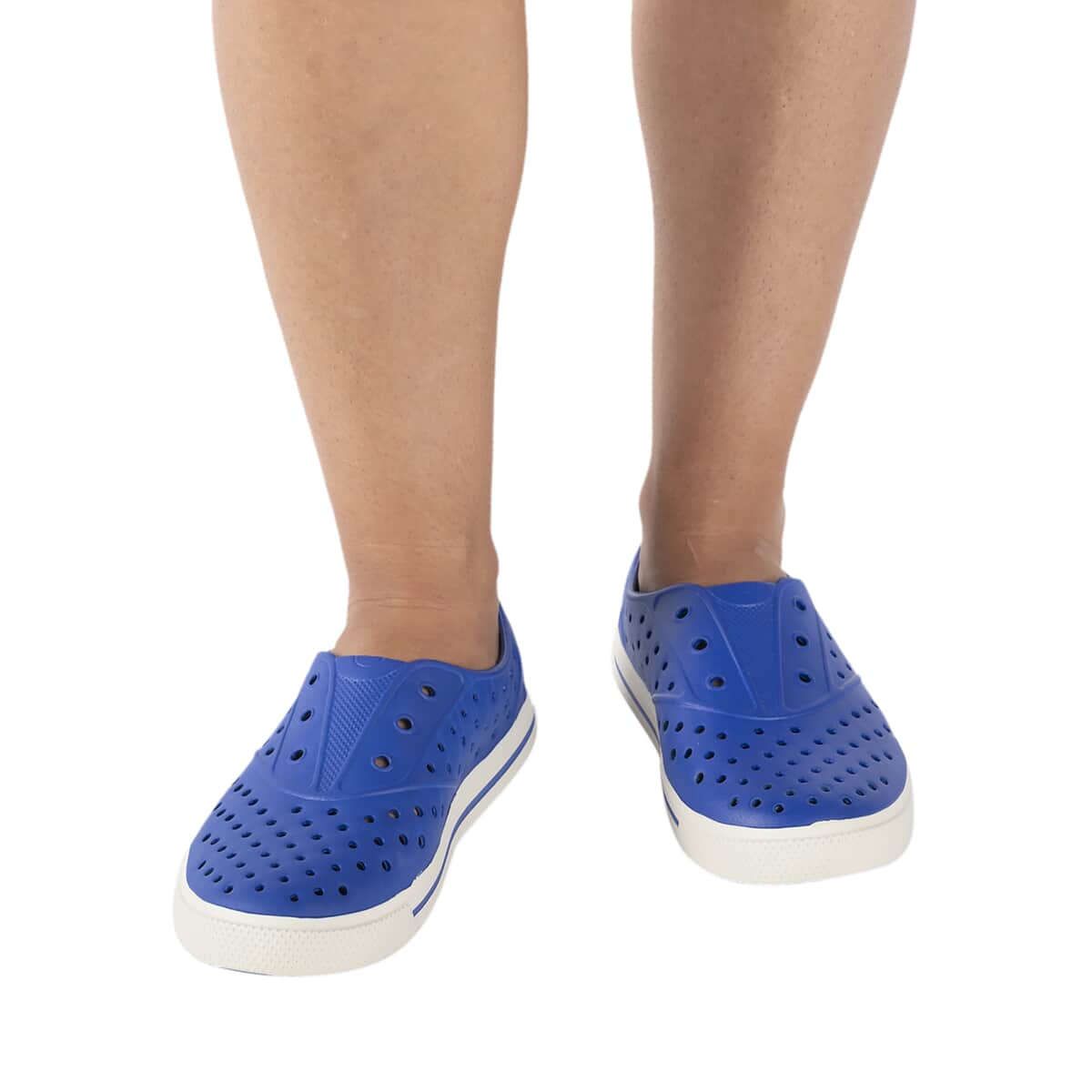 PEX Blue Waterproof Breathable Slip On Sneaker (Size 6) image number 0