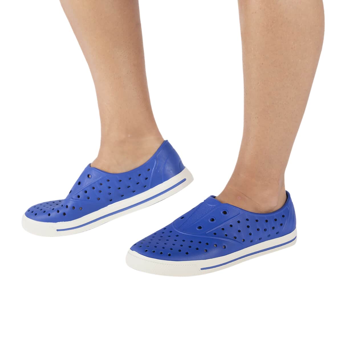 PEX Blue Waterproof Breathable Slip On Sneaker (Size 6) image number 2