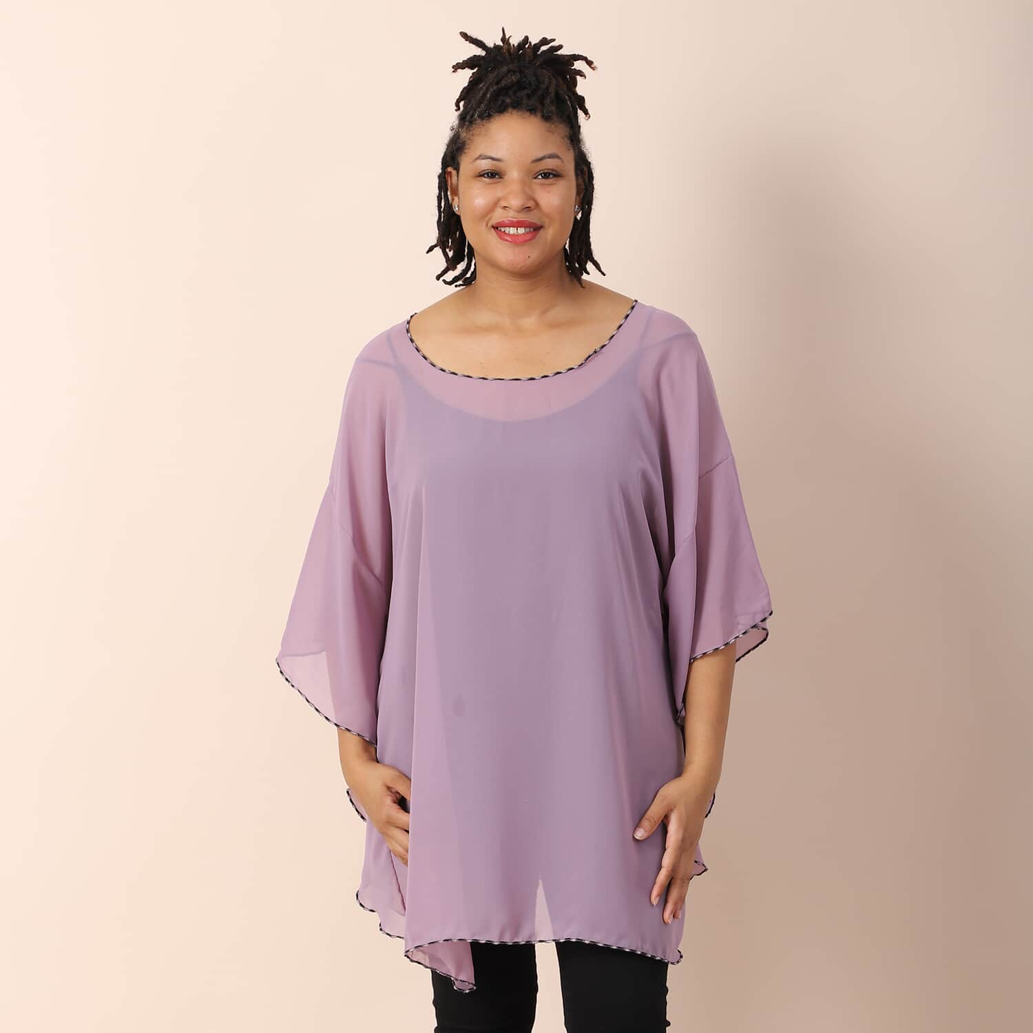 Chiffon shop kaftan tops