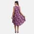 JOVIE FALL COLLECTION Purple Floral Midi Dress -One Size Missy image number 2