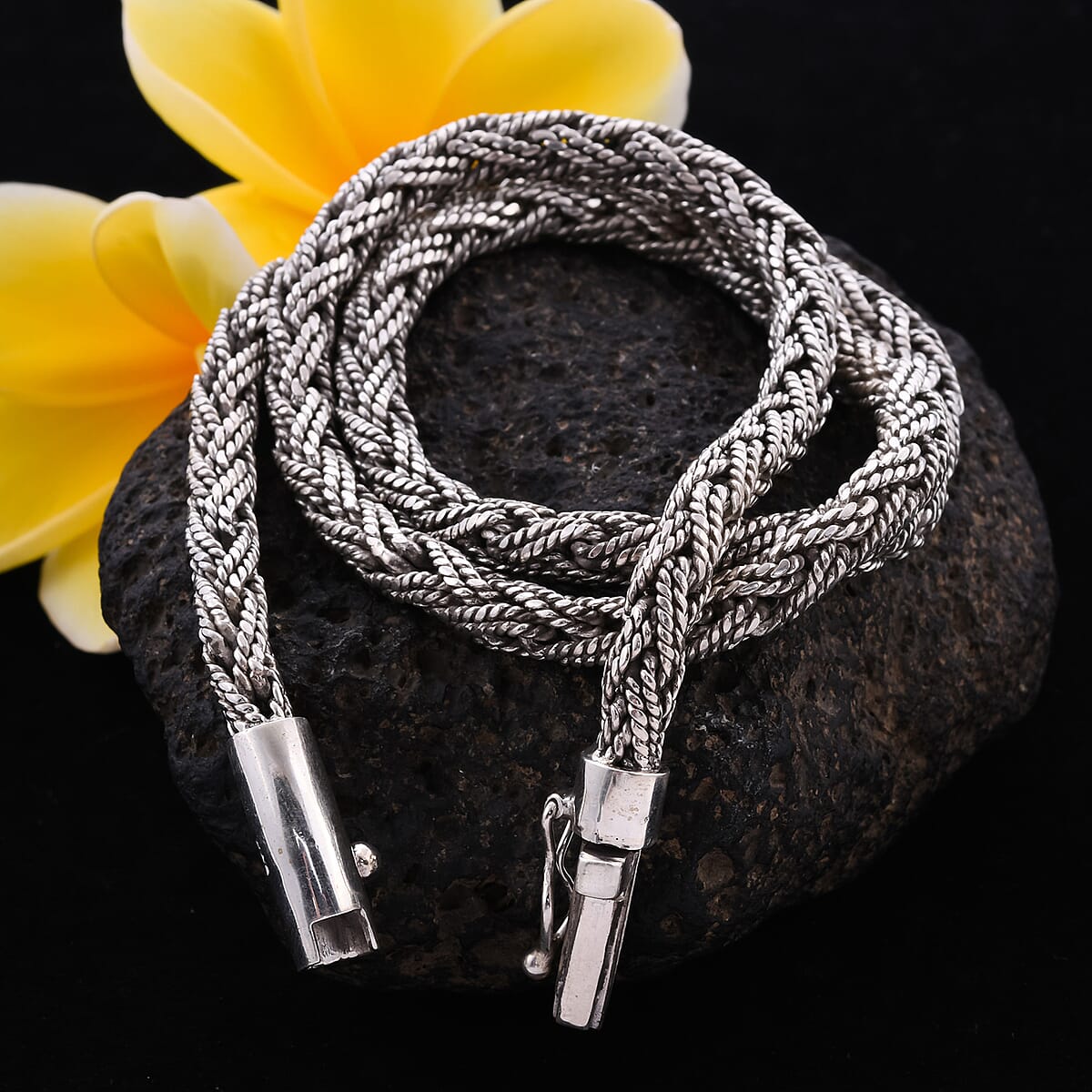 Bali Legacy Sterling Silver Padian Necklace 20 Inches 65.70 Grams image number 1