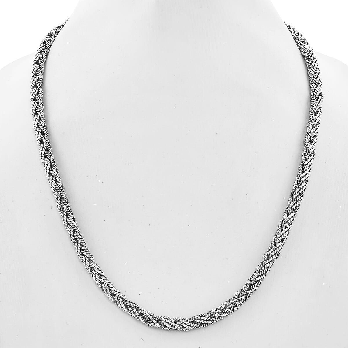 Bali Legacy Sterling Silver Padian Necklace 20 Inches 65.70 Grams image number 2