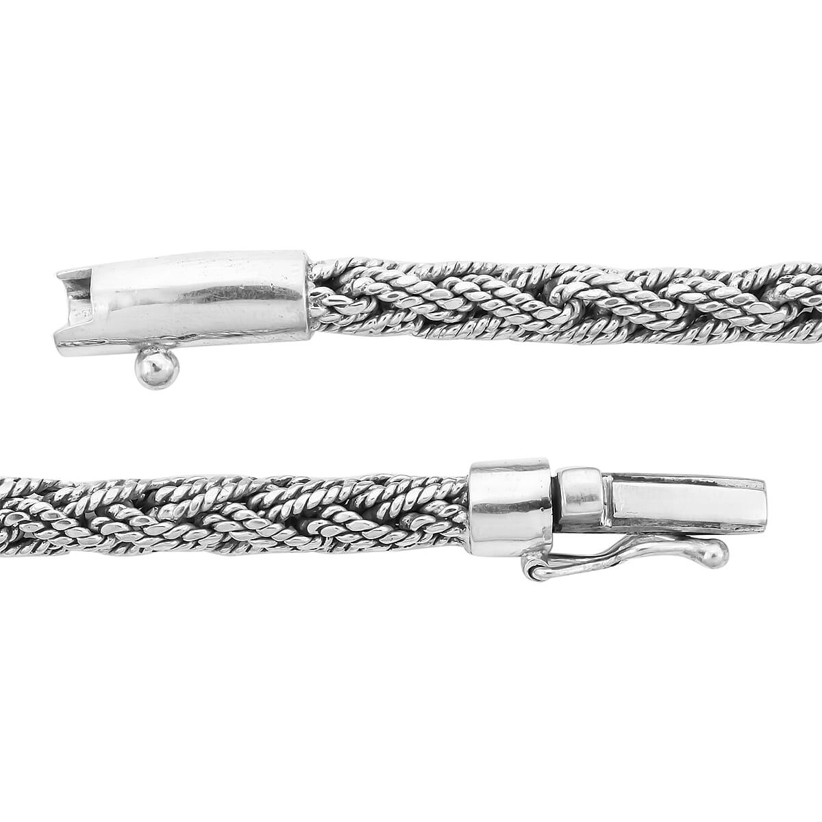 Bali Legacy Sterling Silver Padian Necklace 20 Inches 65.70 Grams image number 5