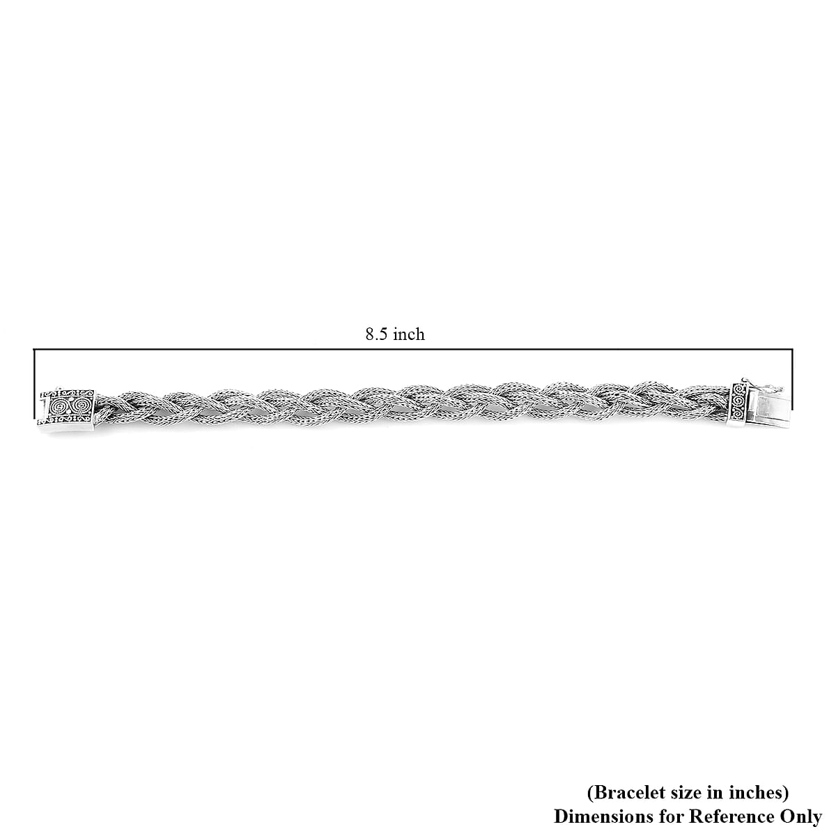 BALI LEGACY Sterling Silver Tulang Naga Bracelet (7.00 In) (40 g) image number 4