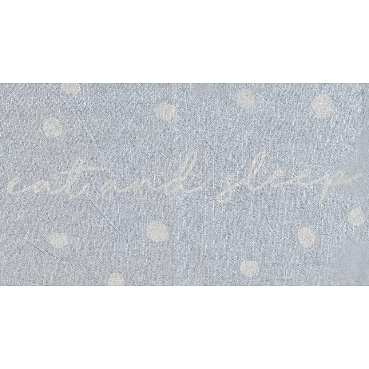 Slant Collections Eat and Sleep Blue Tea Towel (20x29) image number 3