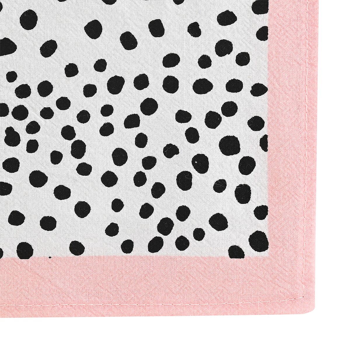 Slant Collections Spill the Tea Black, White Tea Towel image number 2