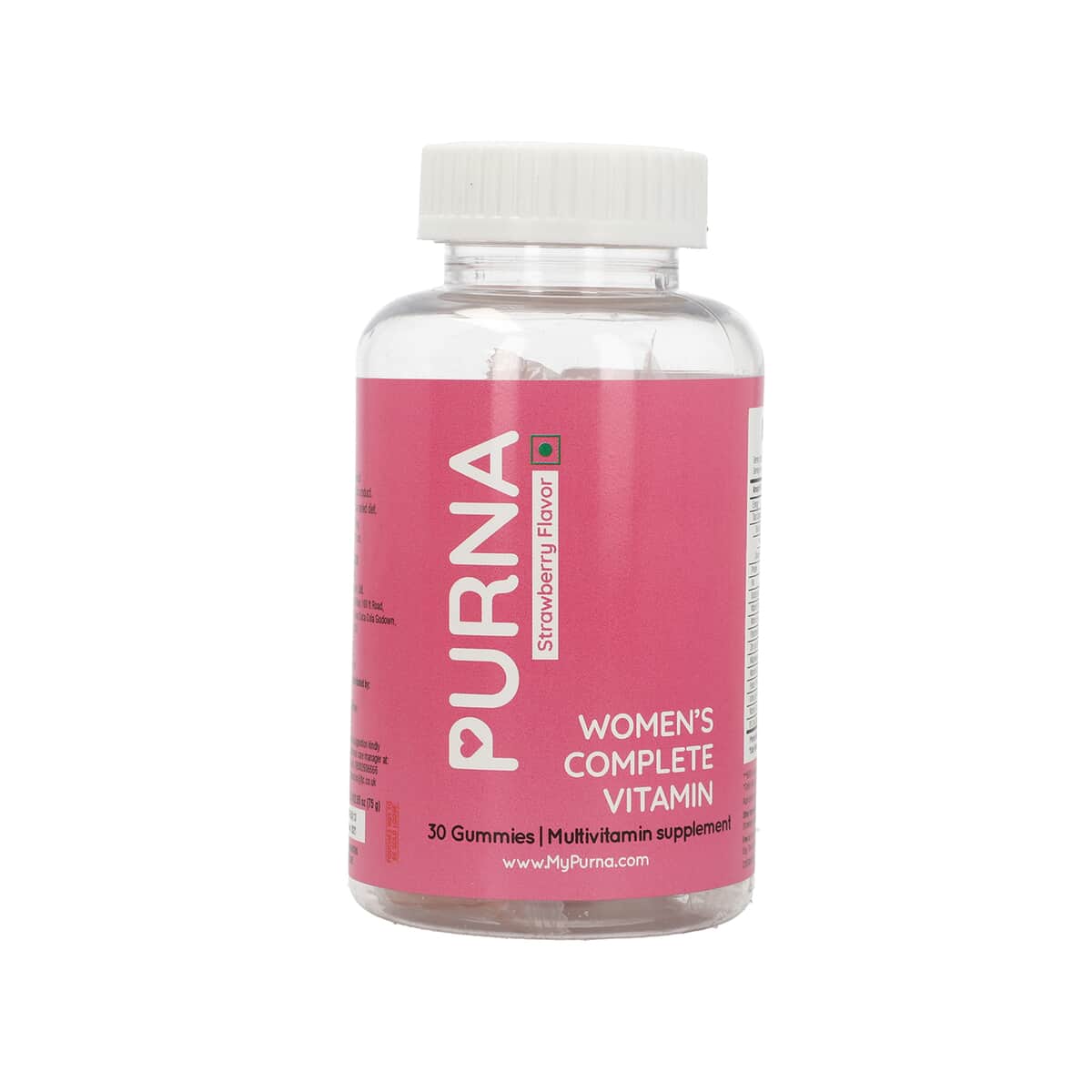 Purna Complete Beauty Multi-Vitamin Strawberry Gummies for Women image number 0