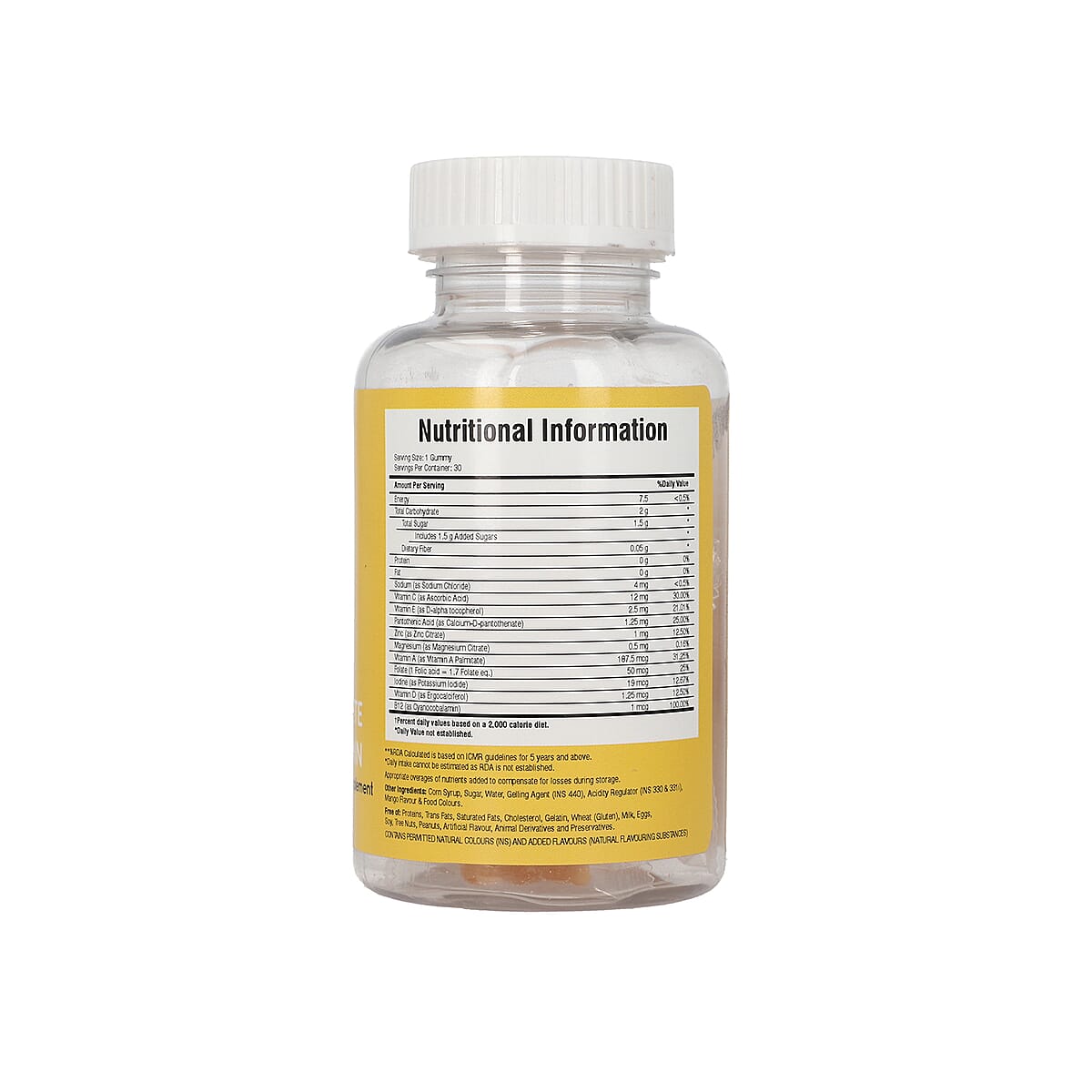 Purna Complete Beauty Multi-Vitamin Mango Gummies for Adults image number 5