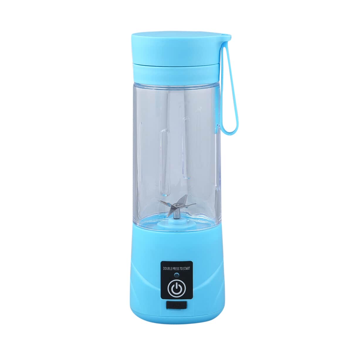 Blue Portable and Rechargeable Battery Juice USB Blender (380ml) image number 0