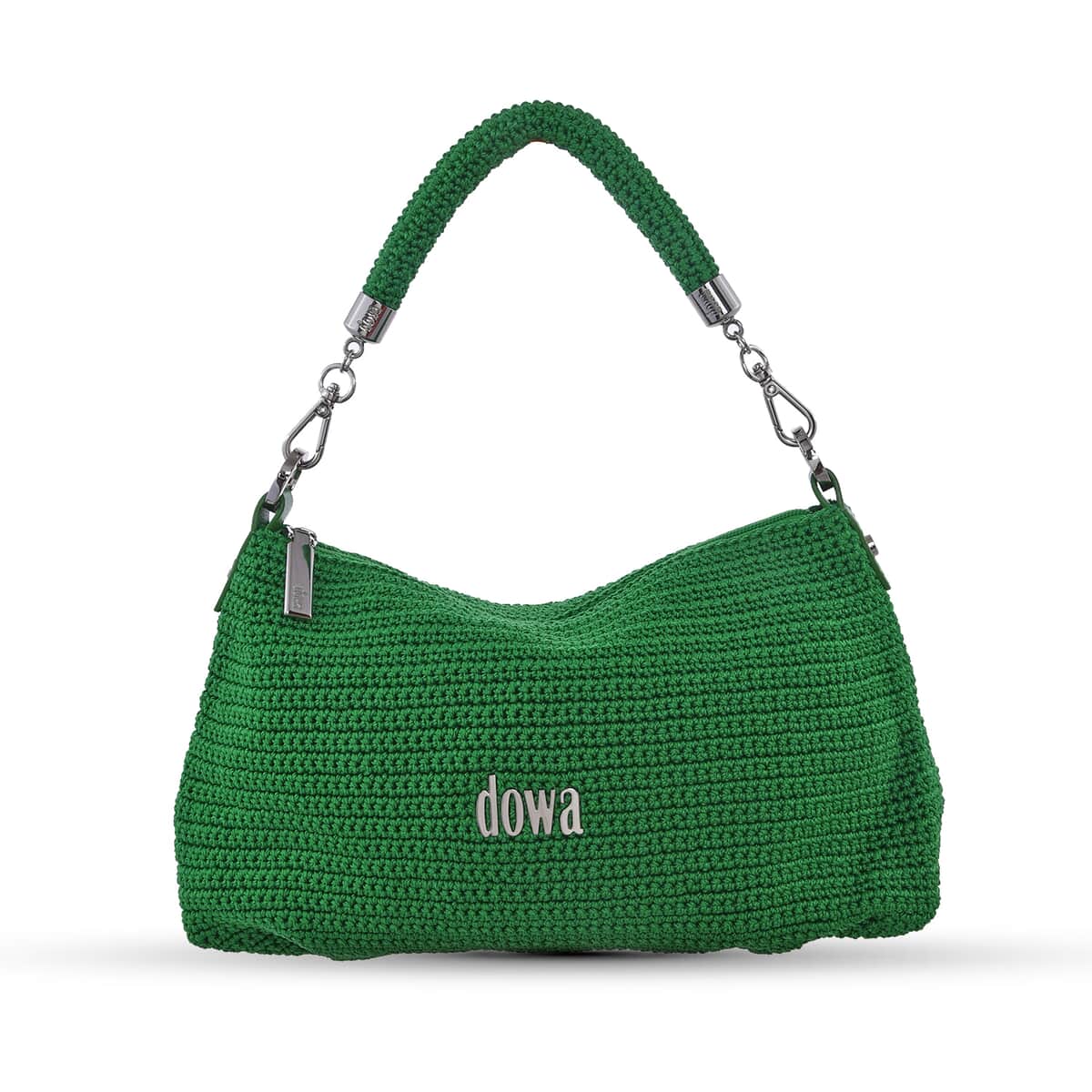 DOWA Green 100% Nylon Handwoven Tote Bag image number 0