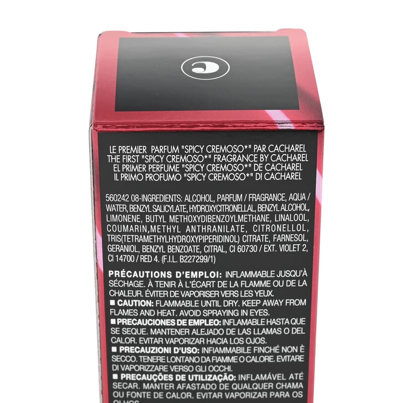 Cacharel Yes I AM Red Eau De Parfum Spray 1.7oz