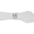 CALVIN KLEIN Treasure Swiss Movement White Genuine Leather Wrap Bracelet Strap Watch in Stainless Steel (41mm) | Designer Leather Watch | Analog Luxury Wristwatch image number 3