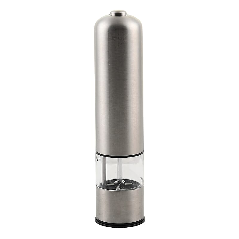 Electric Pepper Mill With Light and Rounded Top