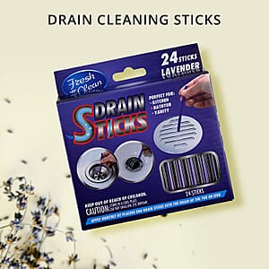Closeout 24ct Drain Sticks with Lavender Scent